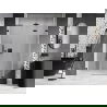 Mexen Lunar-F L drzwi prysznicowe składane prawe 140 cm, transparent, czarne - 836SL-140-050-70-00-P