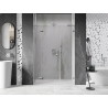 Mexen Lunar L drzwi prysznicowe uchylne lewe 145 cm, transparent, chrom - 834SL-145-050-01-00-L