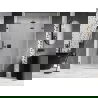 Mexen Lunar-F L drzwi prysznicowe składane prawe 140 cm, transparent, gun metal - 836SL-140-050-95-00-P