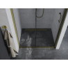 Mexen Apia drzwi prysznicowe rozsuwane 105 cm, transparent, złote - 845-105-000-50-00