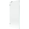 Mexen Lunar parawan nawannowy 1-skrzydłowy 80 x 150 cm, transparent, chrom - 897-080-000-01-00