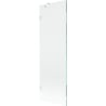 Mexen Lunar parawan nawannowy 1-skrzydłowy 60 x 150 cm, transparent, biały - 897-060-000-20-00