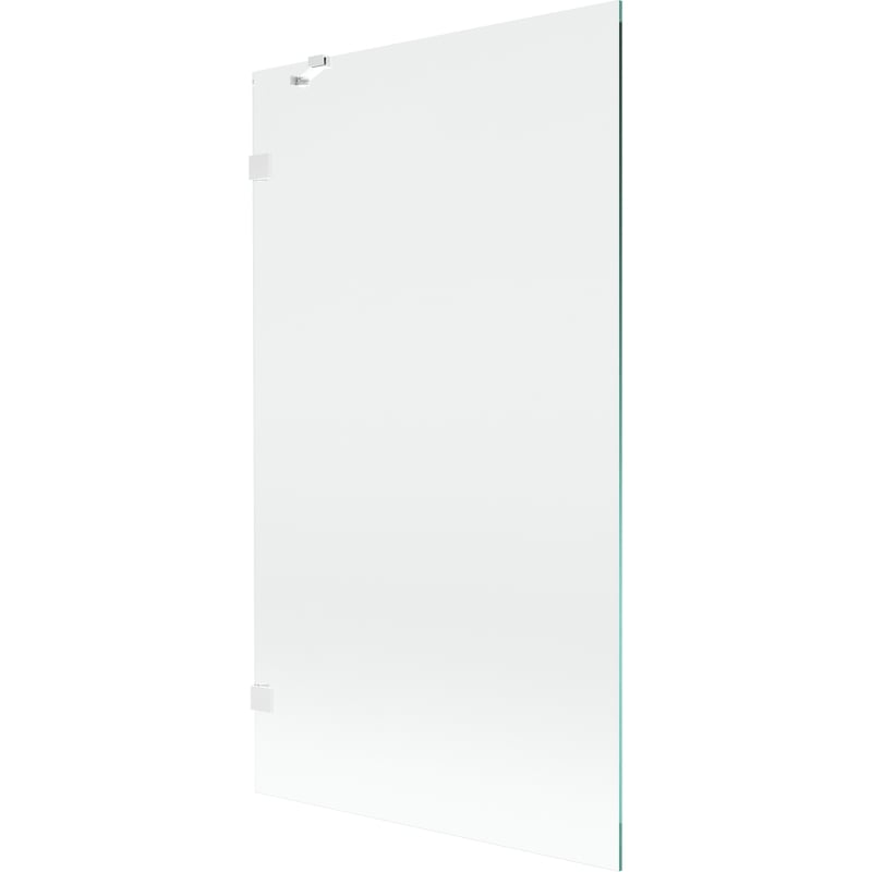 Mexen Lunar parawan nawannowy 1-skrzydłowy 100 x 150 cm, transparent, biały - 897-100-000-20-00