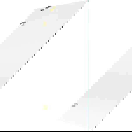 Mexen Lunar parawan nawannowy 1-skrzydłowy 80 x 150 cm, transparent, złoty - 897-080-000-50-00