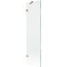 Mexen Lunar parawan nawannowy 1-skrzydłowy 50 x 150 cm, transparent, złoty - 897-050-000-50-00