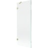 Mexen Lunar parawan nawannowy 1-skrzydłowy 70 x 150 cm, transparent, złoty szczotkowany - 897-070-000-55-00