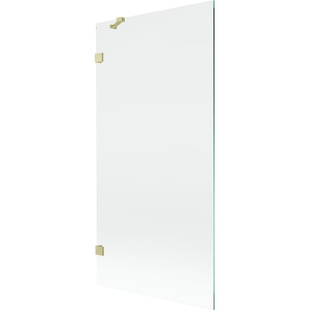 Mexen Lunar parawan nawannowy 1-skrzydłowy 90 x 150 cm, transparent, złoty szczotkowany - 897-090-000-55-00