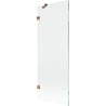 Mexen Lunar parawan nawannowy 1-skrzydłowy 70 x 150 cm, transparent, różowe złoto - 897-070-000-60-00