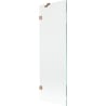 Mexen Lunar parawan nawannowy 1-skrzydłowy 60 x 150 cm, transparent, miedź szczotkowana - 897-060-000-65-00