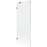 Mexen Lunar parawan nawannowy 1-skrzydłowy 70 x 150 cm, transparent, miedź szczotkowana - 897-070-000-65-00