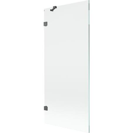 Mexen Lunar parawan nawannowy 1-skrzydłowy 80 x 150 cm, transparent, gun gray szczotkowany - 897-080-000-66-00
