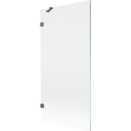 Mexen Lunar parawan nawannowy 1-skrzydłowy 90 x 150 cm, transparent, gun gray szczotkowany - 897-090-000-66-00