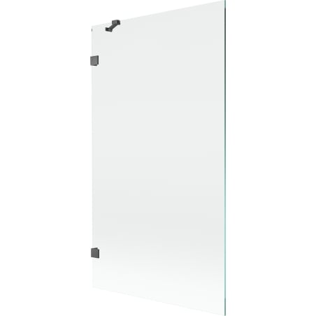 Mexen Lunar parawan nawannowy 1-skrzydłowy 100 x 150 cm, transparent, gun gray szczotkowany - 897-100-000-66-00