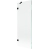 Mexen Lunar parawan nawannowy 1-skrzydłowy 70 x 150 cm, transparent, czarny - 897-070-000-70-00