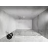 Mexen Lunar drzwi prysznicowe uchylne prawe 155 cm, transparent, białe - 834S-155-050-20-00-P