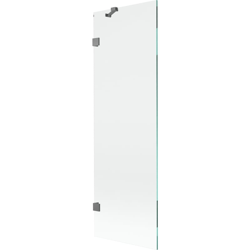 Mexen Lunar parawan nawannowy 1-skrzydłowy 60 x 150 cm, transparent, gun metal - 897-060-000-95-00