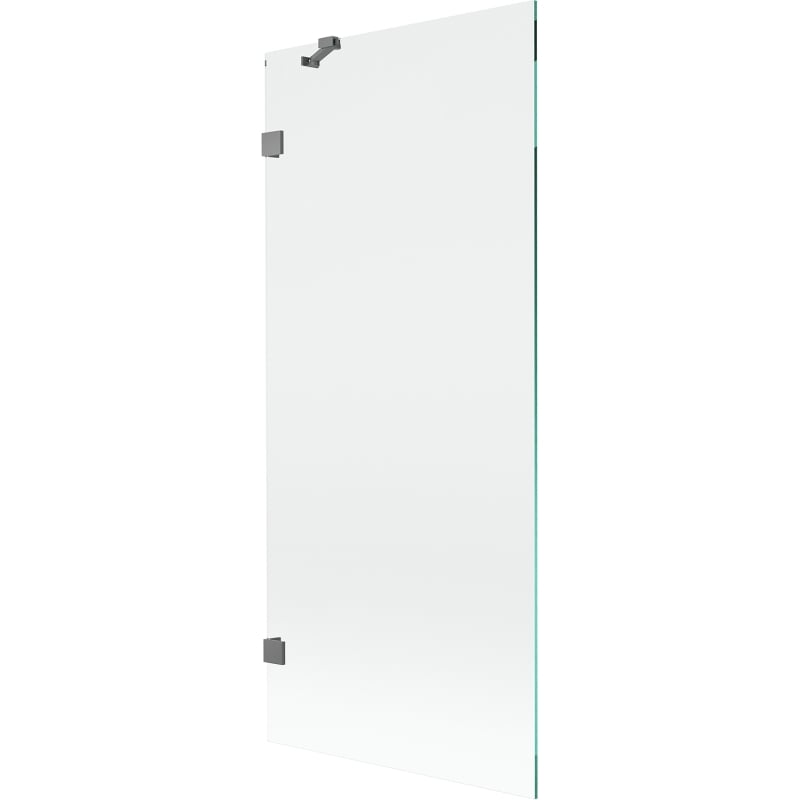 Mexen Lunar parawan nawannowy 1-skrzydłowy 80 x 150 cm, transparent, gun metal - 897-080-000-95-00