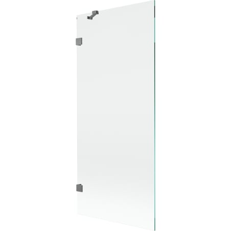 Mexen Lunar parawan nawannowy 1-skrzydłowy 80 x 150 cm, transparent, gun metal - 897-080-000-95-00