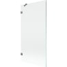 Mexen Lunar parawan nawannowy 1-skrzydłowy 90 x 150 cm, transparent, gun metal - 897-090-000-95-00