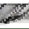 Mexen Lunar drzwi prysznicowe uchylne prawe 140 cm, transparent, złote - 834S-140-050-50-00-P