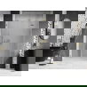 Mexen Lunar drzwi prysznicowe uchylne prawe 125 cm, transparent, złote szczotkowane - 834S-125-050-55-00-P