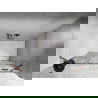 Mexen Lunar drzwi prysznicowe uchylne prawe 155 cm, transparent, różowe złoto - 834S-155-050-60-00-P