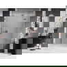 Mexen Lunar drzwi prysznicowe uchylne prawe 125 cm, transparent, miedź szczotkowana - 834S-125-050-65-00-P