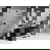 Mexen Lunar drzwi prysznicowe uchylne prawe 120 cm, transparent, gun gray szczotkowany - 834S-120-050-66-00-P