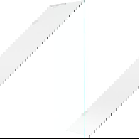 Mexen Lunar L parawan nawannowy 1-skrzydłowy 50 x 150 cm, transparent, biały - 897L-050-000-20-00