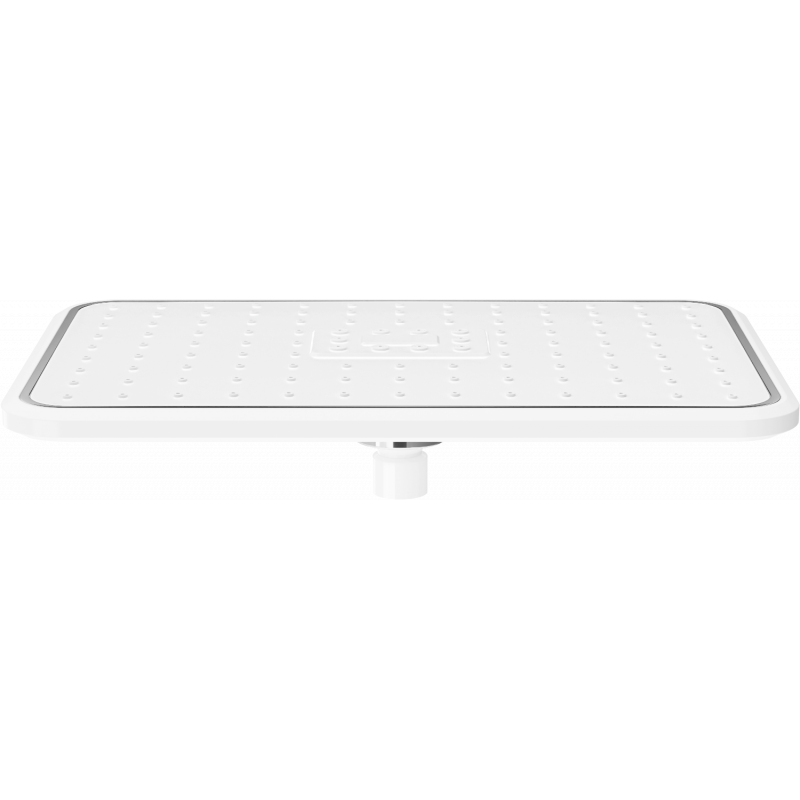 Mexen D-54 deszczownica 29x19 cm, biała/chrom - 79754-21