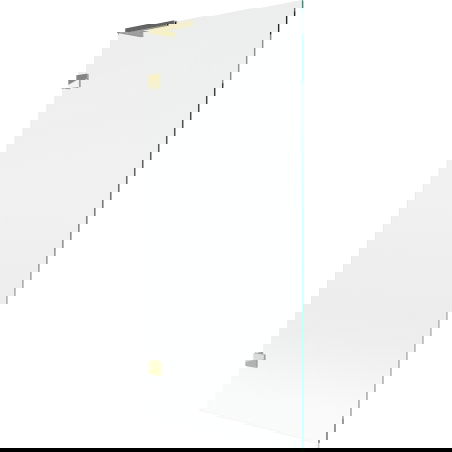 Mexen Lunar L parawan nawannowy 1-skrzydłowy 80 x 150 cm, transparent, złoty - 897L-080-000-50-00