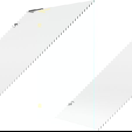 Mexen Lunar L parawan nawannowy 1-skrzydłowy 100 x 150 cm, transparent, złoty - 897L-100-000-50-00