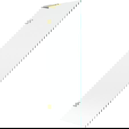 Mexen Lunar L parawan nawannowy 1-skrzydłowy 60 x 150 cm, transparent, złoty szczotkowany - 897L-060-000-55-00