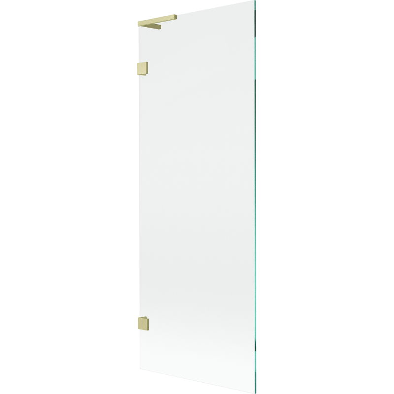 Mexen Lunar L parawan nawannowy 1-skrzydłowy 70 x 150 cm, transparent, złoty szczotkowany - 897L-070-000-55-00