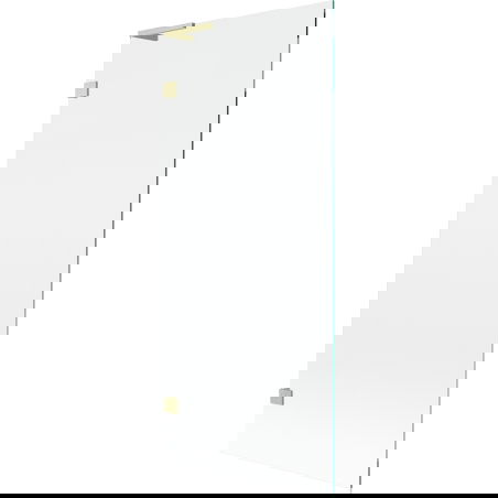 Mexen Lunar L parawan nawannowy 1-skrzydłowy 80 x 150 cm, transparent, złoty szczotkowany - 897L-080-000-55-00