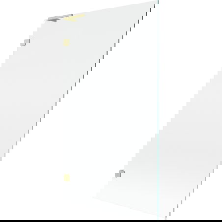 Mexen Lunar L parawan nawannowy 1-skrzydłowy 100 x 150 cm, transparent, złoty szczotkowany - 897L-100-000-55-00