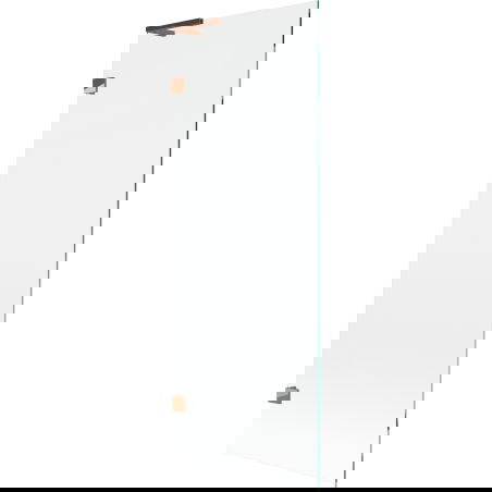 Mexen Lunar L parawan nawannowy 1-skrzydłowy 70 x 150 cm, transparent, różowe złoto - 897L-070-000-60-00