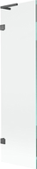Mexen Lunar L parawan nawannowy 1-skrzydłowy 50 x 150 cm, transparent, gun gray szczotkowany - 897L-050-000-66-00