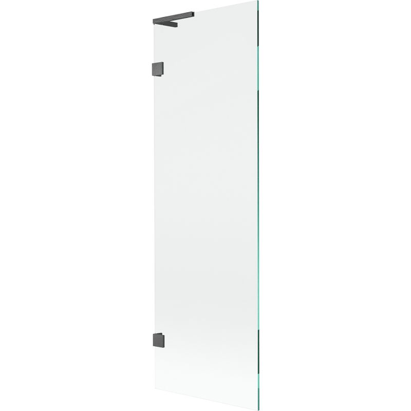 Mexen Lunar L parawan nawannowy 1-skrzydłowy 60 x 150 cm, transparent, gun gray szczotkowany - 897L-060-000-66-00