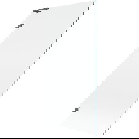 Mexen Lunar L parawan nawannowy 1-skrzydłowy 90 x 150 cm, transparent, gun gray szczotkowany - 897L-090-000-66-00