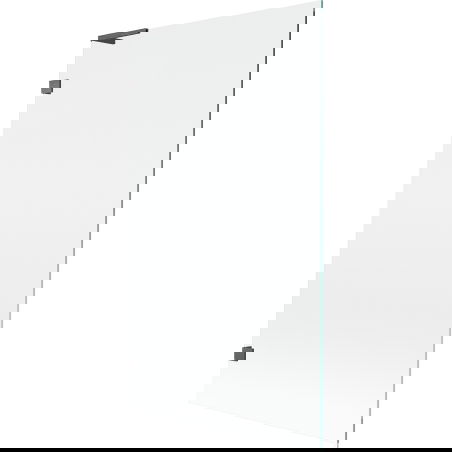 Mexen Lunar L parawan nawannowy 1-skrzydłowy 100 x 150 cm, transparent, gun gray szczotkowany - 897L-100-000-66-00