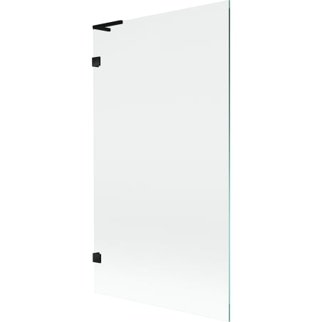 Mexen Lunar L parawan nawannowy 1-skrzydłowy 100 x 150 cm, transparent, czarny - 897L-100-000-70-00
