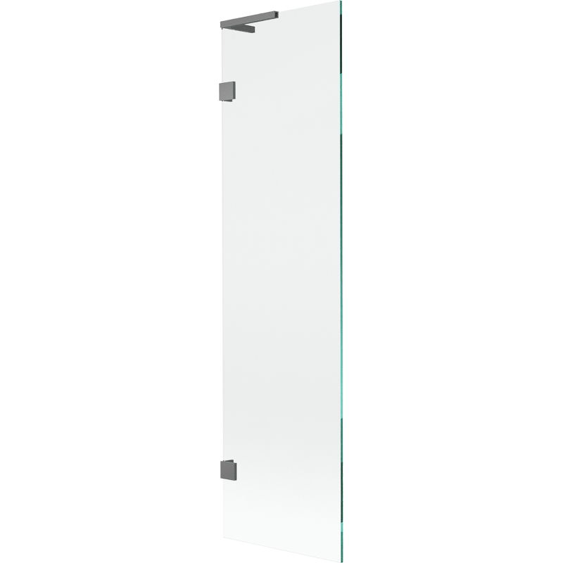 Mexen Lunar L parawan nawannowy 1-skrzydłowy 50 x 150 cm, transparent, gun metal - 897L-050-000-95-00