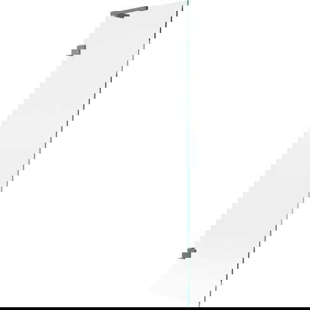 Mexen Lunar L parawan nawannowy 1-skrzydłowy 50 x 150 cm, transparent, gun metal - 897L-050-000-95-00