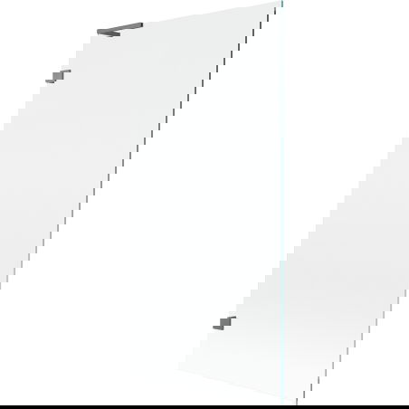 Mexen Lunar L parawan nawannowy 1-skrzydłowy 90 x 150 cm, transparent, gun metal - 897L-090-000-95-00