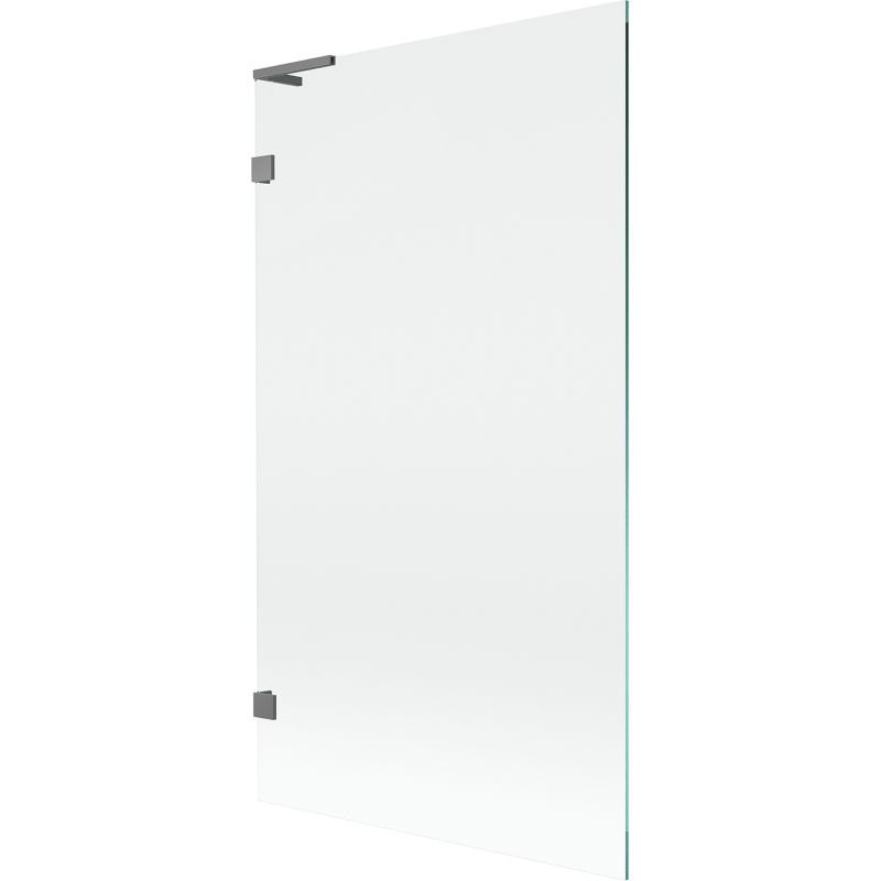 Mexen Lunar L parawan nawannowy 1-skrzydłowy 100 x 150 cm, transparent, gun metal - 897L-100-000-95-00