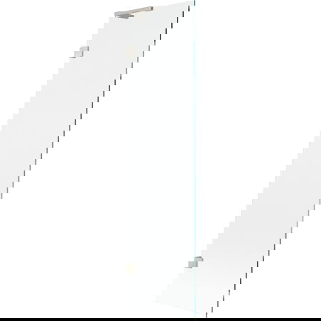 Mexen Lunar L parawan nawannowy 1-skrzydłowy 50 x 150 cm, transparent, nikiel szczotkowany - 897L-050-000-97-00