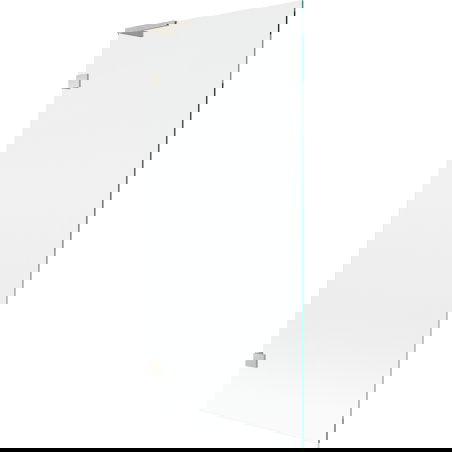 Mexen Lunar L parawan nawannowy 1-skrzydłowy 80 x 150 cm, transparent, nikiel szczotkowany - 897L-080-000-97-00