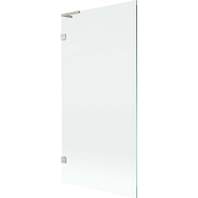 Mexen Lunar L parawan nawannowy 1-skrzydłowy 90 x 150 cm, transparent, nikiel szczotkowany - 897L-090-000-97-00