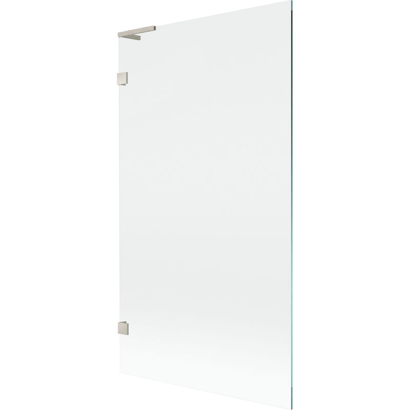 Mexen Lunar L parawan nawannowy 1-skrzydłowy 100 x 150 cm, transparent, nikiel szczotkowany - 897L-100-000-97-00
